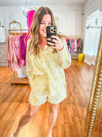 Summer Safari Shorts in Lemon
