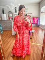 Beach Haze Maxi in Coral