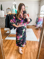 Midnight in the Garden Dress