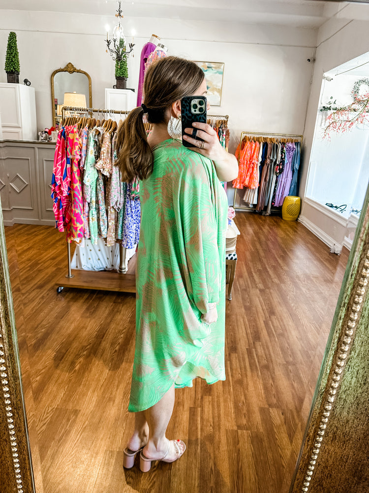 In My Life Dress in Green