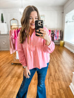 Easy Breezy Top in Pink