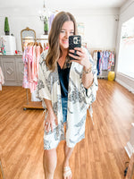 Wild About It Kimono in Off White