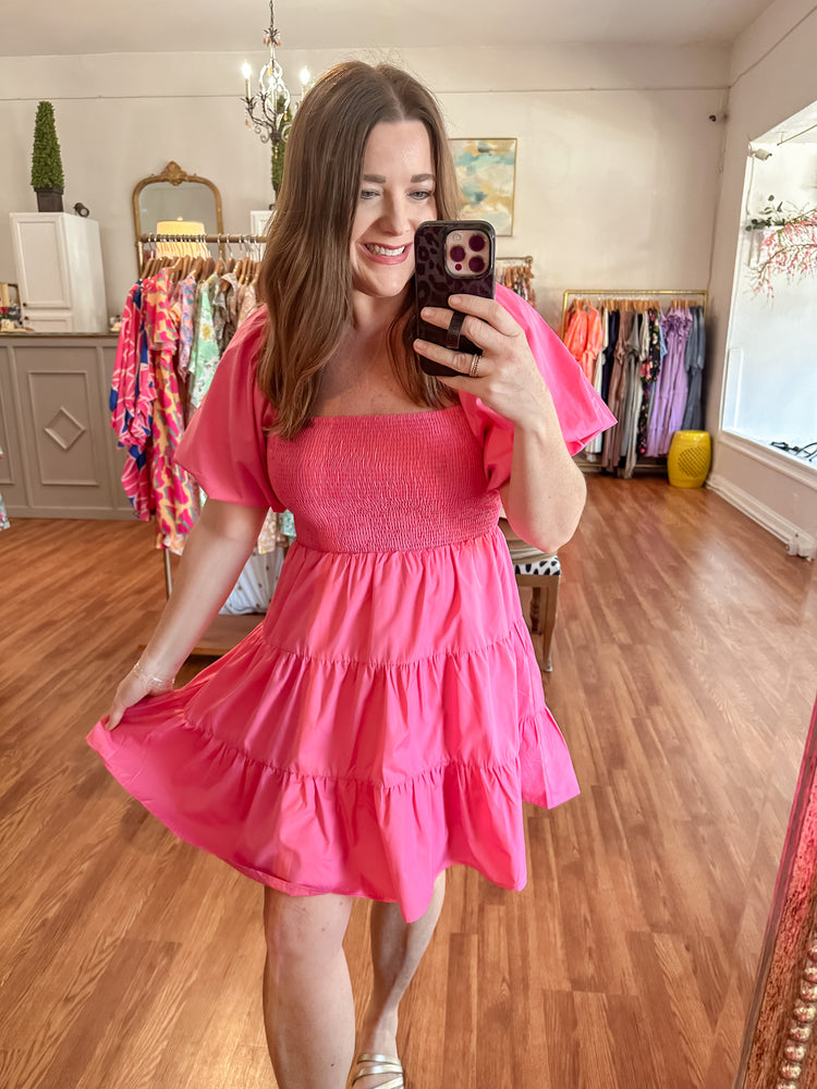 Now You See Dress in Pink