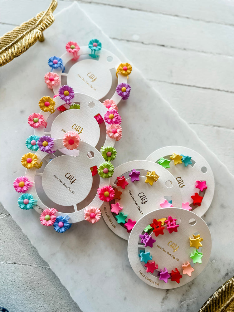 Mini Hair Clip Set