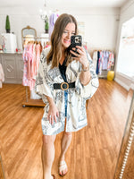 Wild About It Kimono in Off White