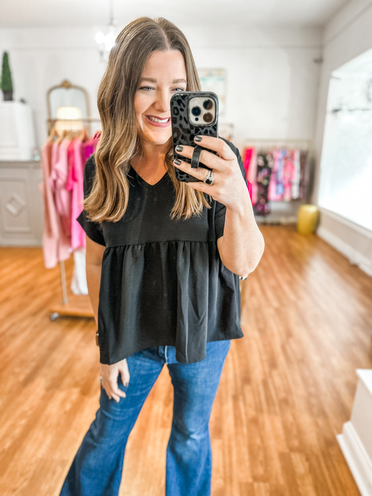 Vivian Top in Black