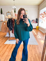 Ready for Anything Top in Green