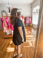 Meet You Later Dress in Black