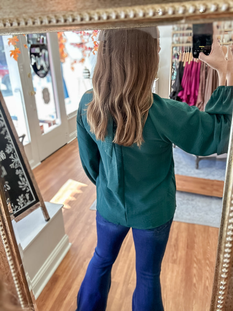 Ready for Anything Top in Green