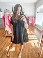 Meet You Later Dress in Black