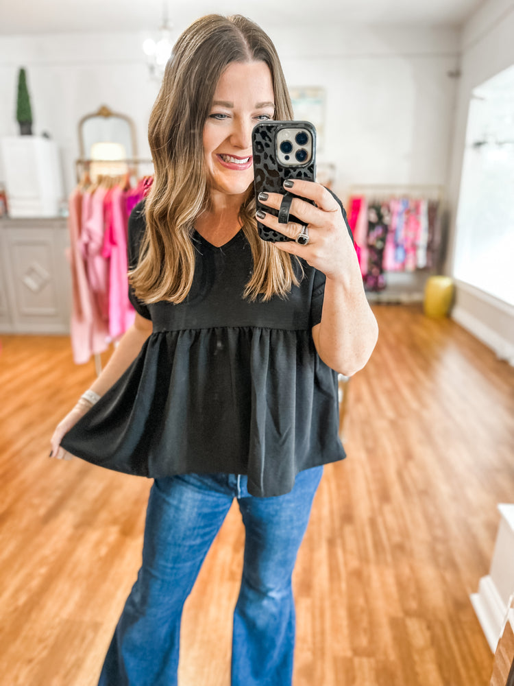 Vivian Top in Black