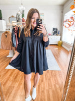 On Repeat Dress in Black